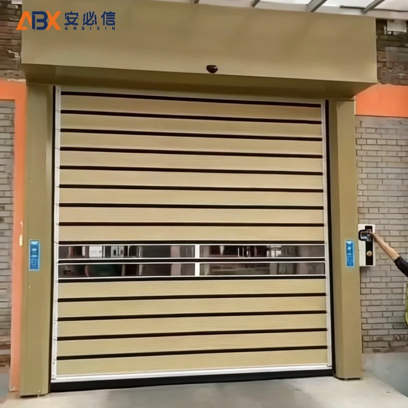 周口铝制高速门